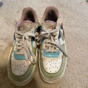 Air Force colorful shoes
